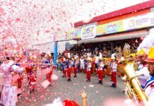 Camaçari celebra 268 anos com desfile de escolas, fanfarras e cultura
