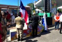 Presidente da Câmara falta ao hasteamento no aniversário de Camaçari