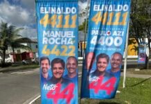 União Brasil denuncia furto de material de campanha em Camaçari